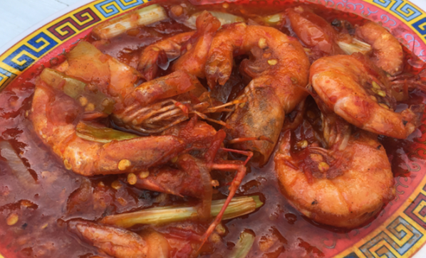 review-makanan-udang-saus-padang-yang-kaya-rasa