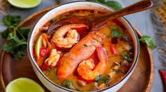 Review Makanan Tom Yum Goong Sup Thailand Asam Pedas